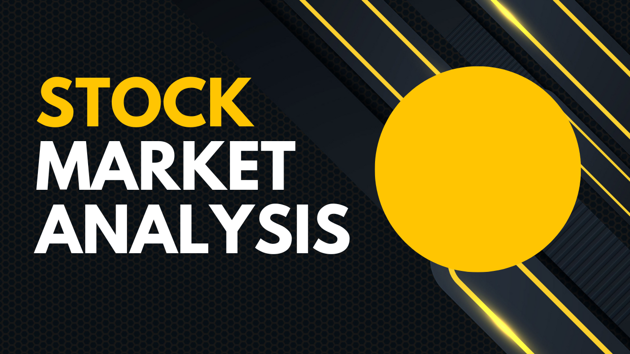 Black Yellow Stock Market YouTube Thumbnail