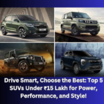 Drive Smart Choose the Best Top 5 SUVs Under ₹15 Lakh for Power Performance and Style